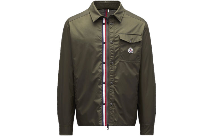 

Пуховик мужской зеленый Moncler