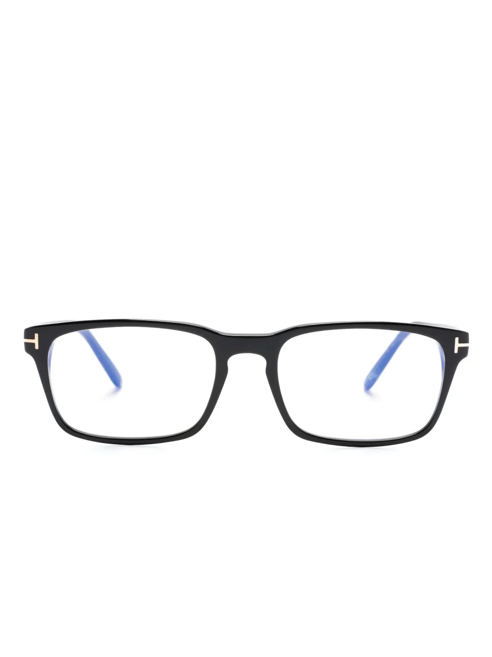 

Очки в квадратной оправе TOM FORD Eyewear, черный
