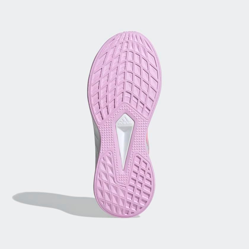 Беговые кроссовки Adidas Duramo 10 для мальчиков, розовый/серый/сиреневый — фото 4