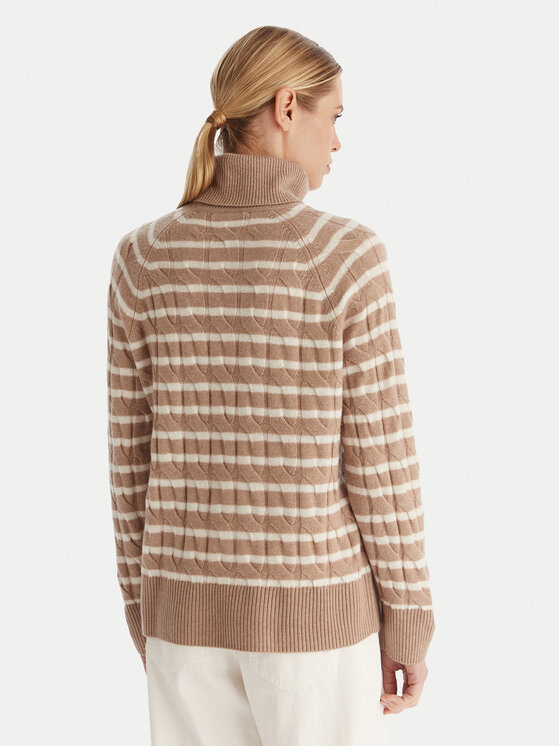 Водолазка regular fit WW0WW46791 Tommy Hilfiger, бежевый — фото 3