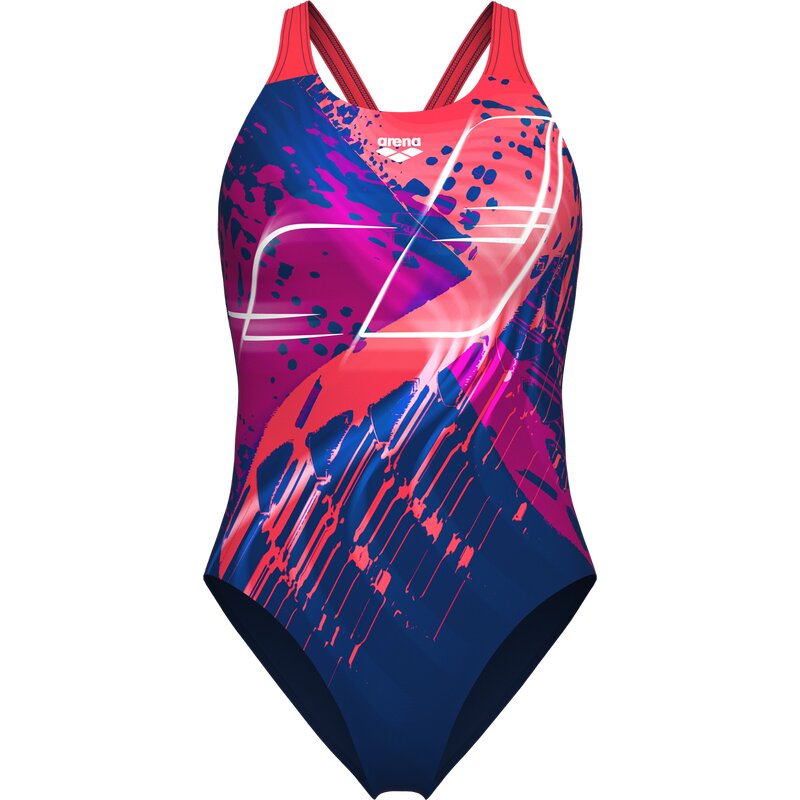 

Женский купальник Schwimmanzug funny spot swimsuit v back lb Arena, мультиколор