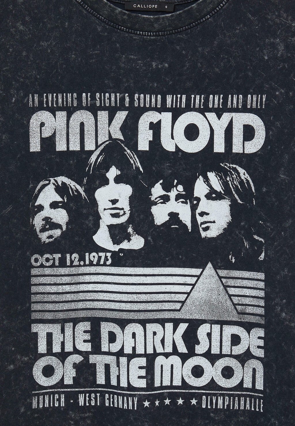 

Футболка с принтом PINK FLOYD Calliope, черный