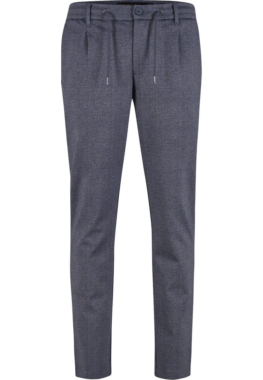 

Узкие брюки со складками спереди INDICODE JEANS Zeddi, темно-синий