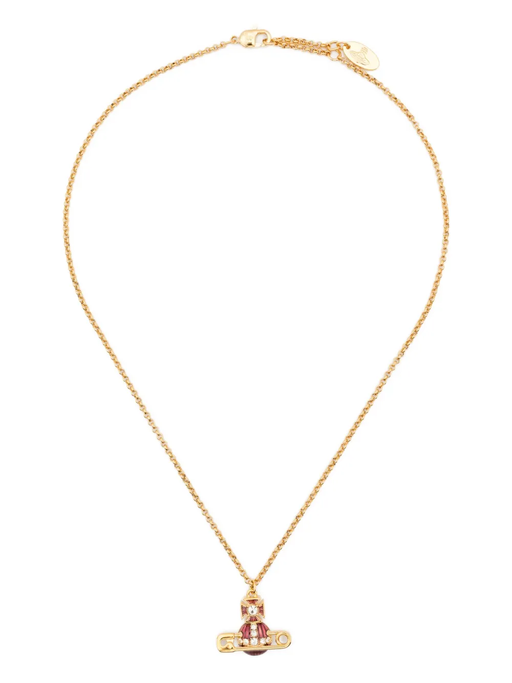 

Колье Kitty с подвеской Vivienne Westwood, золотой