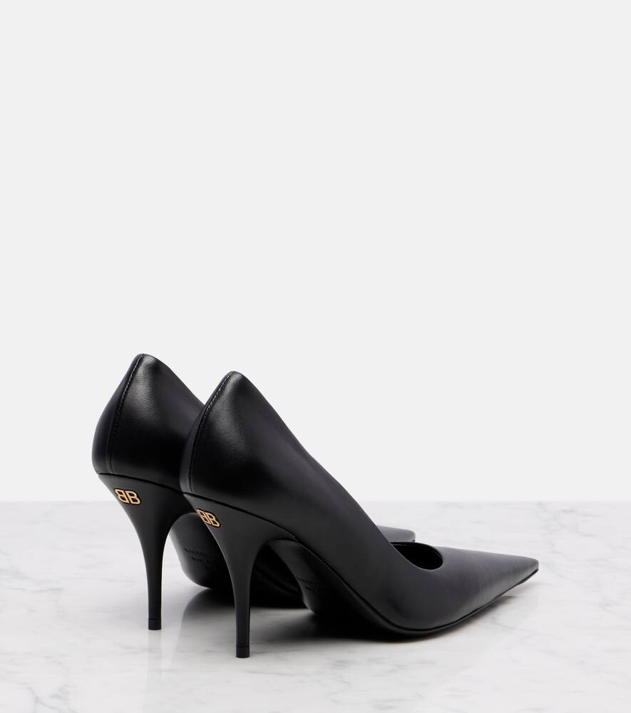 Туфли-лодочки Avenue 90 из кожи Balenciaga, Black/Gold — фото 2