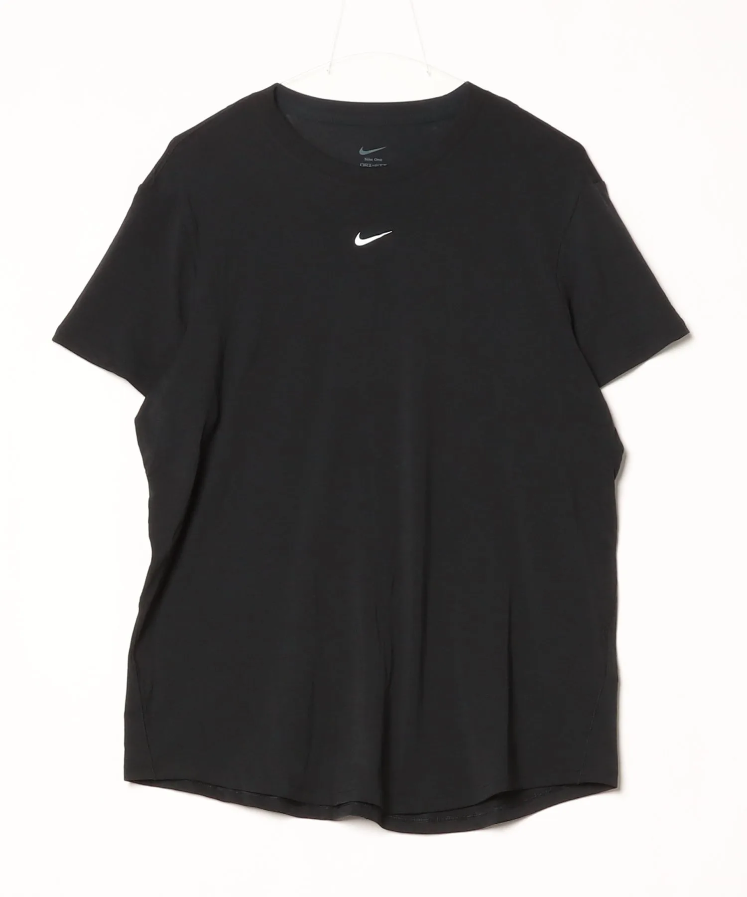 Женский топ Nike One Relaxed DF S/S черный — фото 4