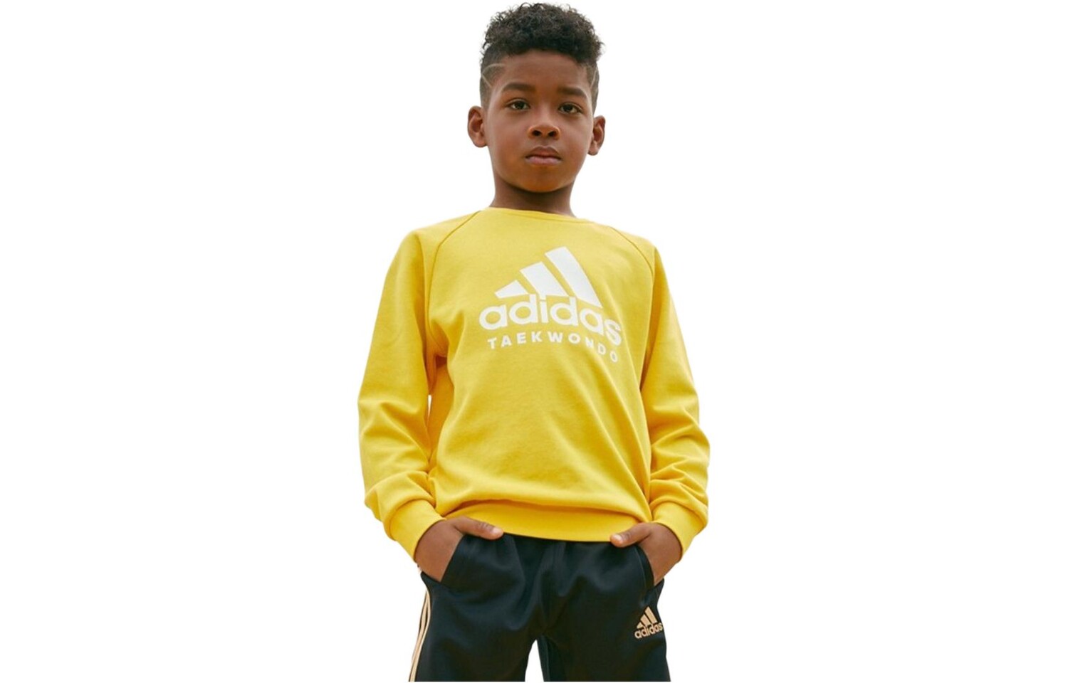 

Детская толстовка Adidas, желтый