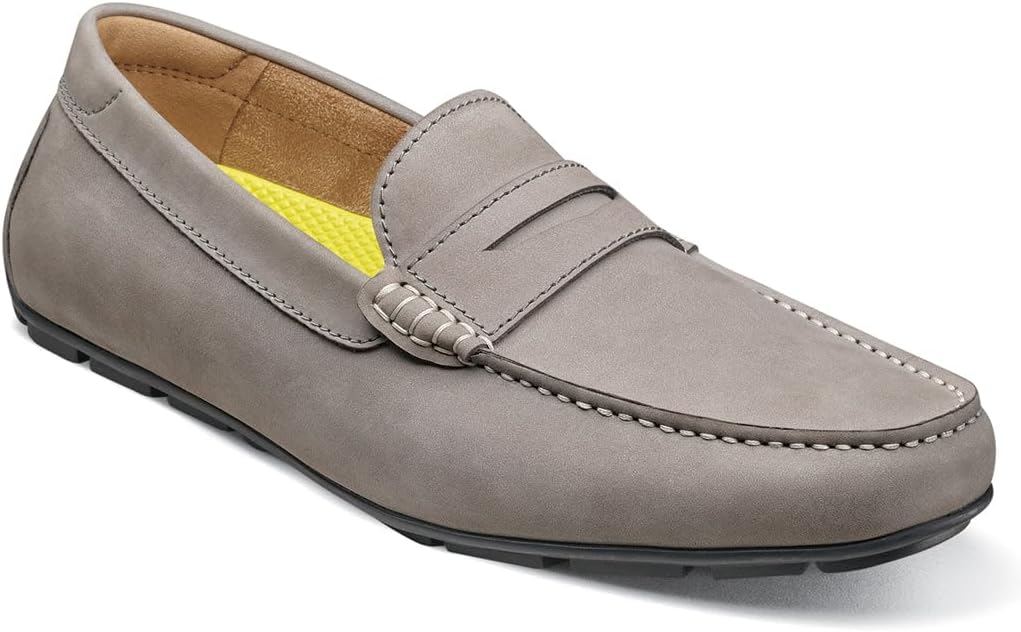 

Мужские слипоны Florsheim Motor Smooth Moc Toe Penny Driver, серый