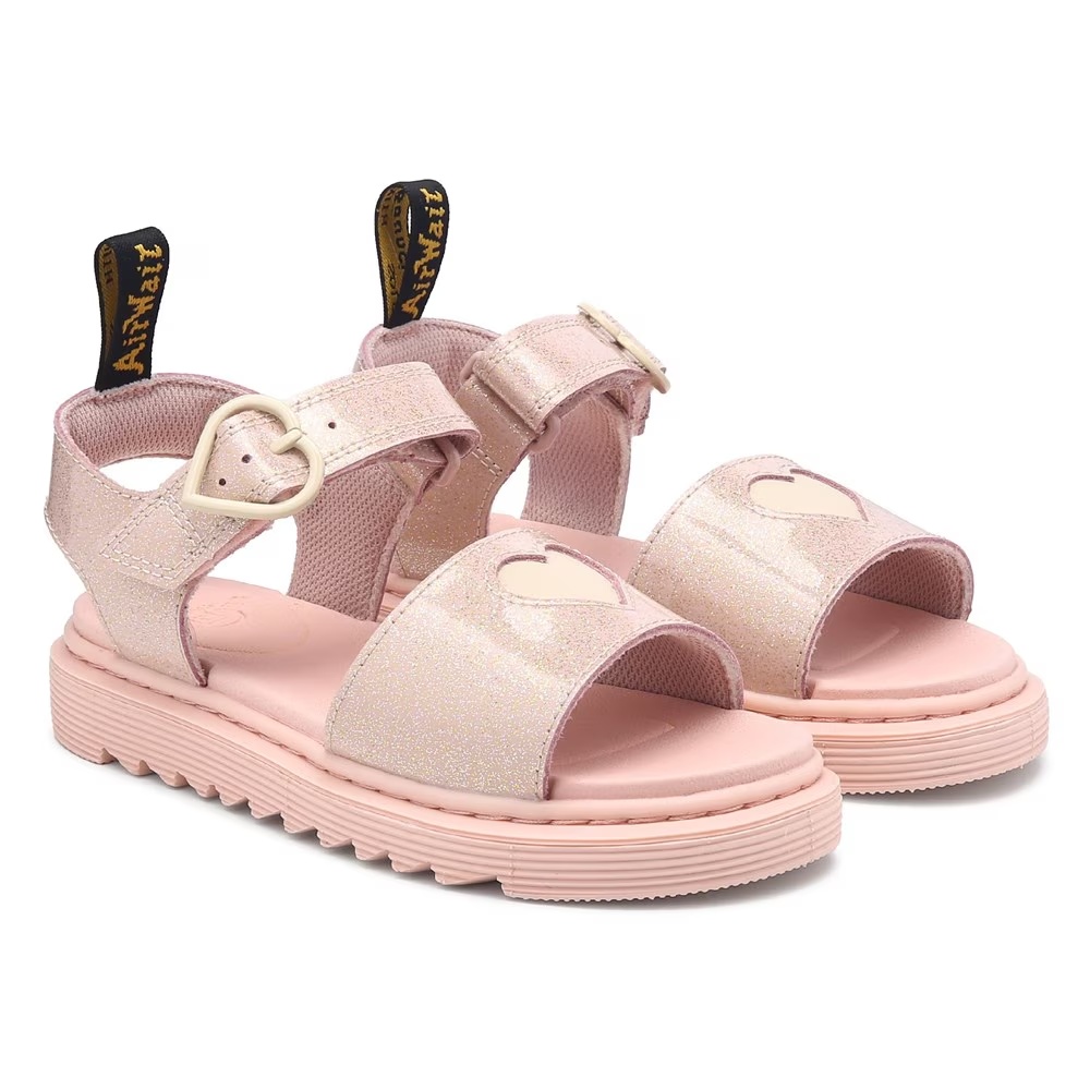 

Детские сандалии Dr. Martens marlowe ii для малышей, powder pink