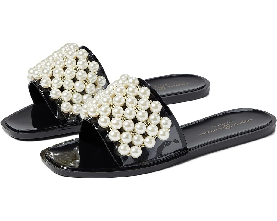 

Сандалии Chinese Laundry Bryer, цвет Black PVC/Pearl