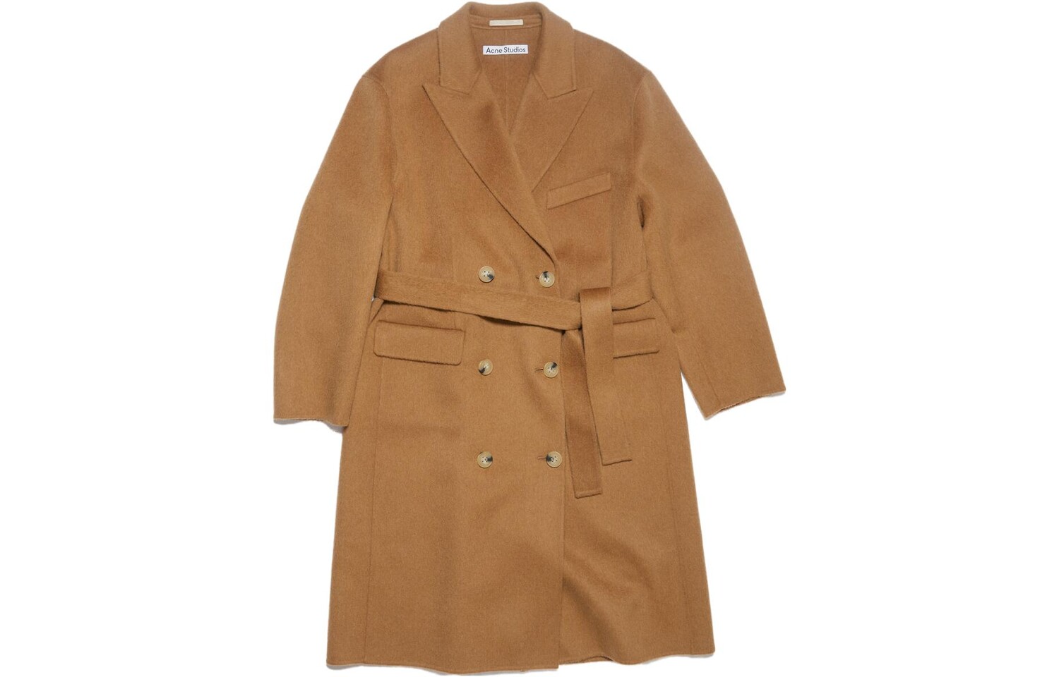 

Пальто женское верблюжье бежевый Acne Studios