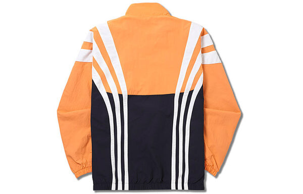 Куртка adidas originals Retro Balanta 96 Track Top Jacket Suede, оранжевый — фото 2