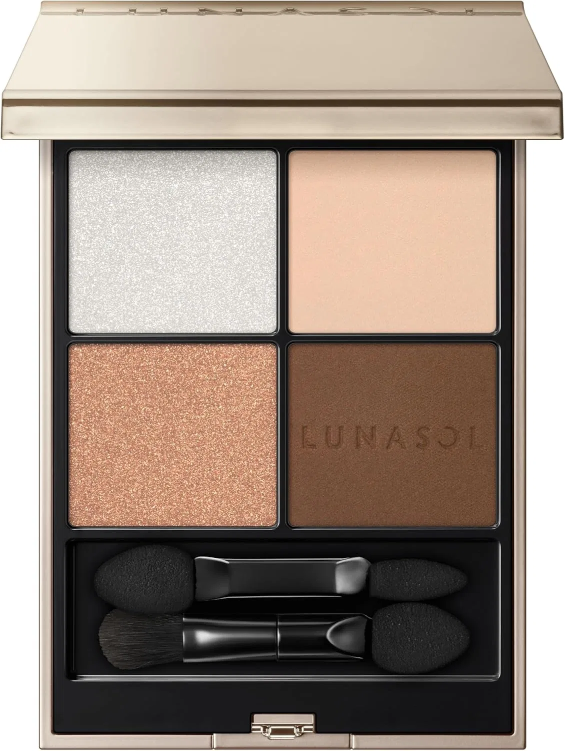 Тени для век Eye Coloration N 15 Lunasol 4-цветные