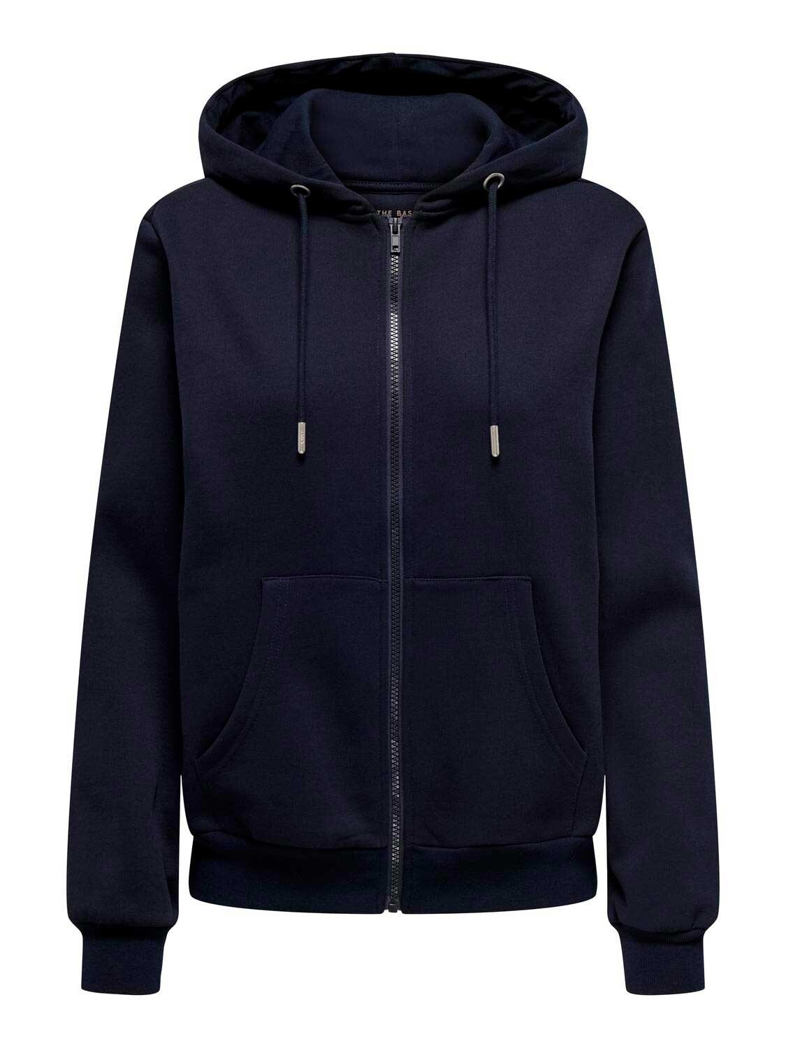 

Толстовка Only ONLDAZE L/S ZIP STRING HOOD SWT, синий