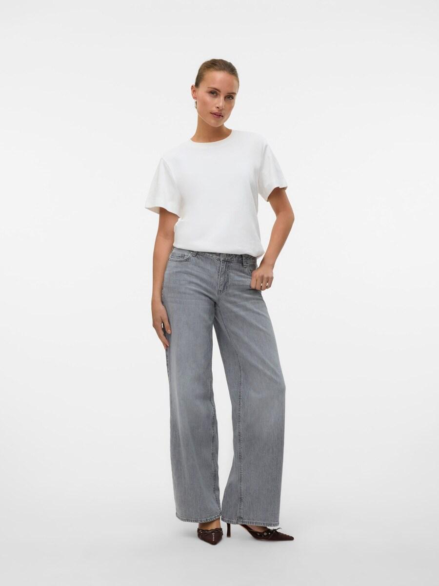 

Джинсы с широкими штанинами VERO MODA VMFaye, Grey denim