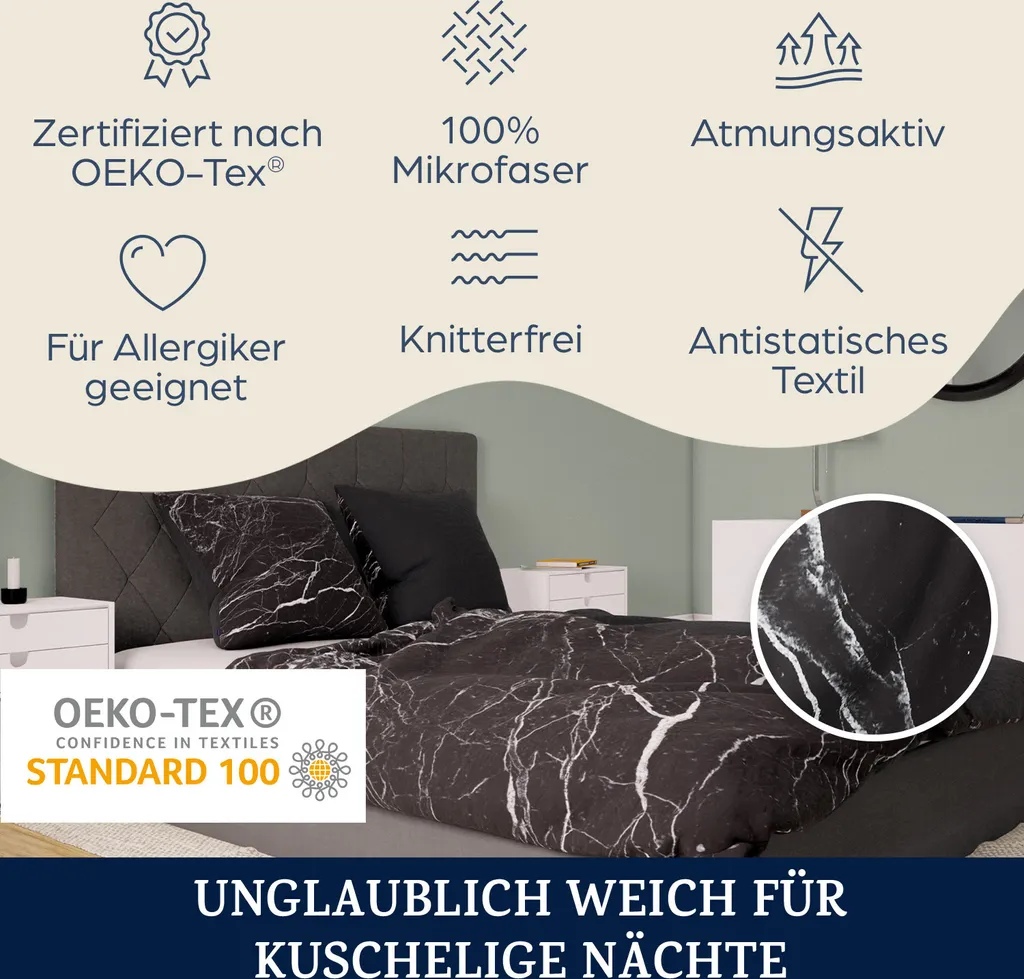 

Постельное белье Sleepwise, черный