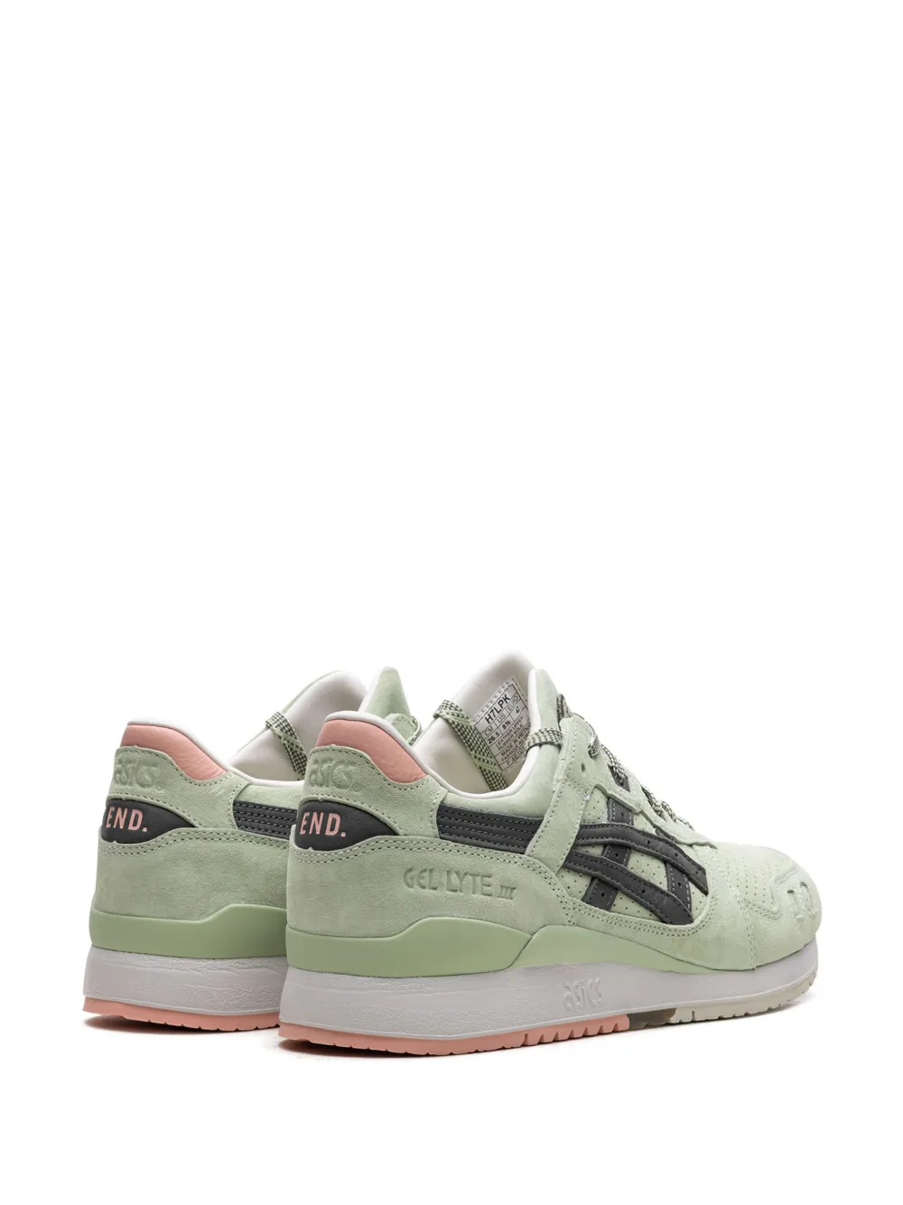 Кроссовки Gel-Lyte III Wasabi из коллаборации с END ASICS, зеленый — фото 3