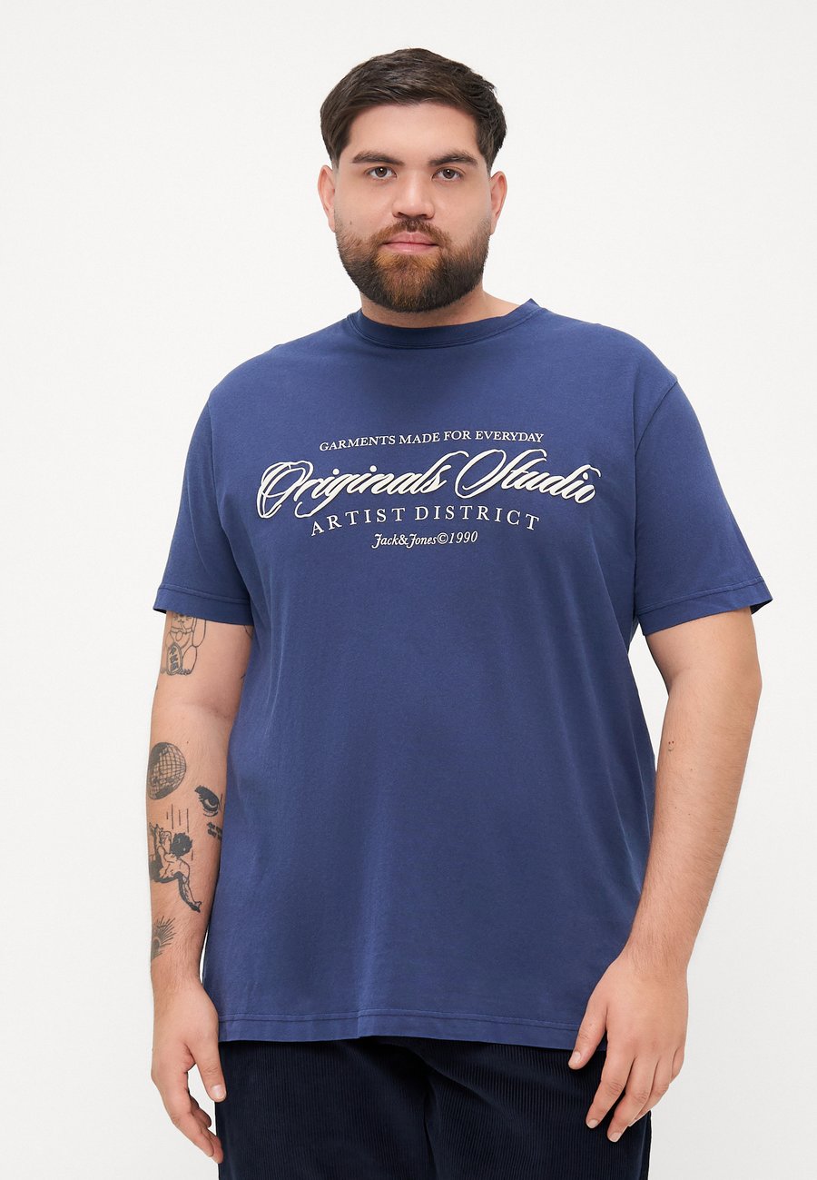 

Футболка Jack & Jones JORINWOOD WASH TEE CREW NECK, Ocean Cavern/Blue, Серый, Футболка Jack & Jones JORINWOOD WASH TEE CREW NECK, Ocean Cavern/Blue