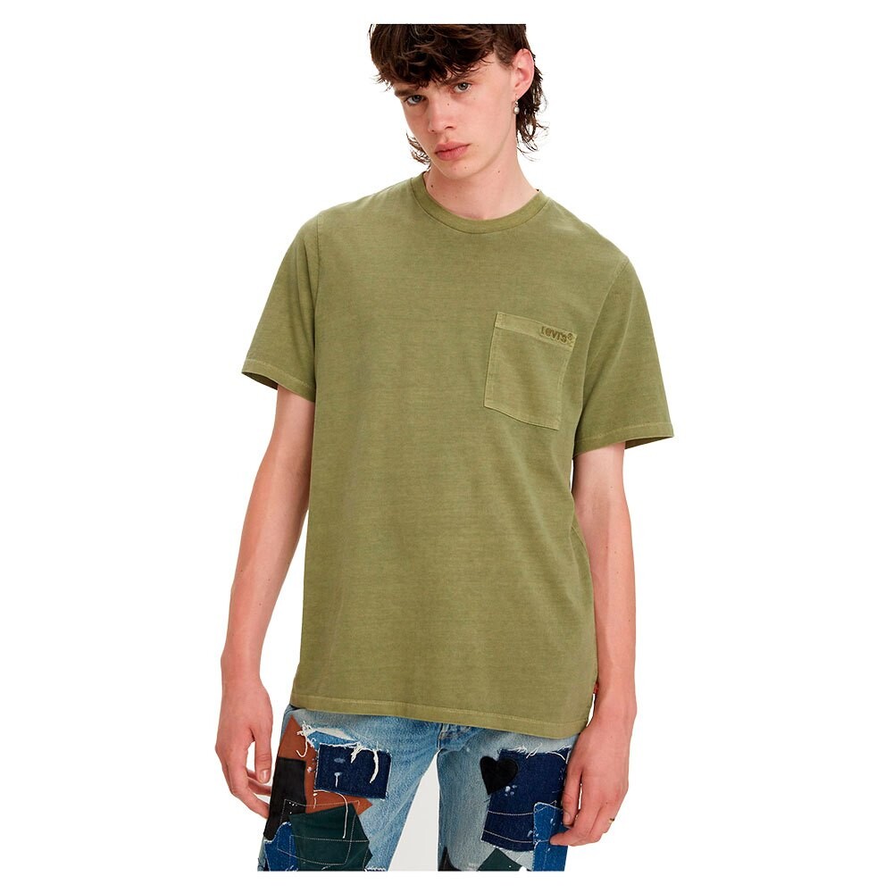 Футболка Levi's Seasonal Pocket, зеленый — фото 4