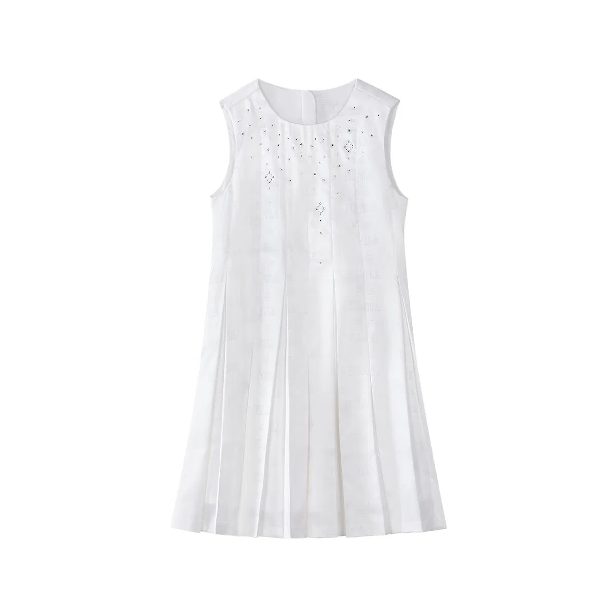 Платье хлопковое FILA KIDS Standard White
