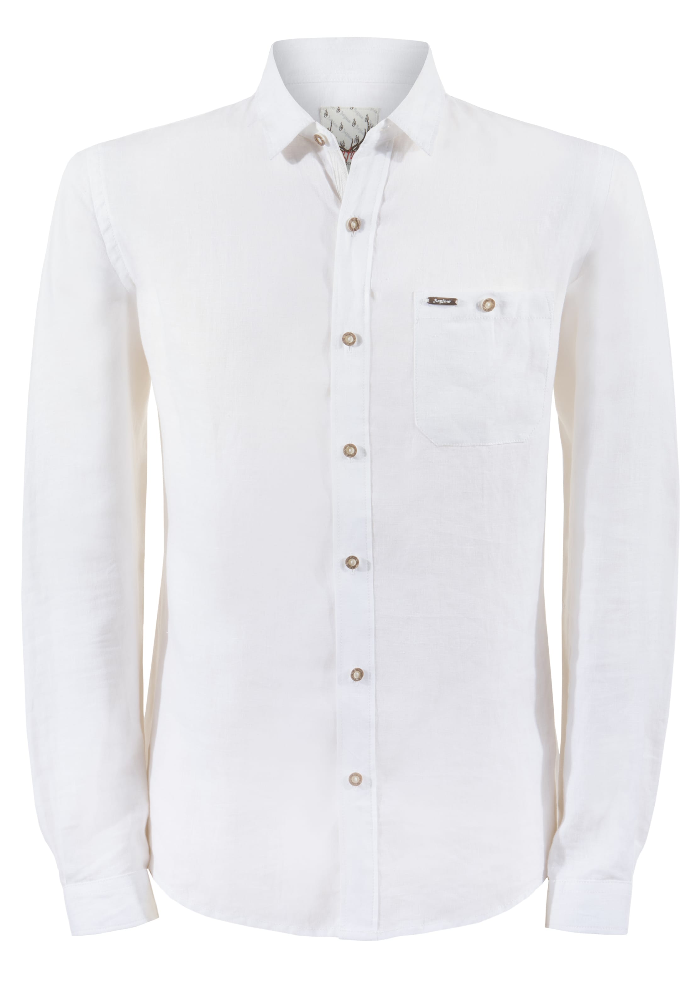 

STOCKERPOINT Белая рубашка классического кроя с пуговицами