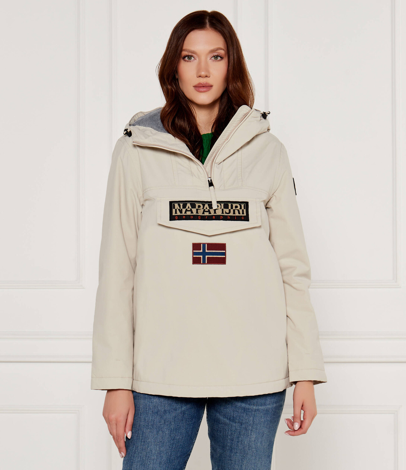 

Куртка Napapijri R56 Regular Fit, кремовый