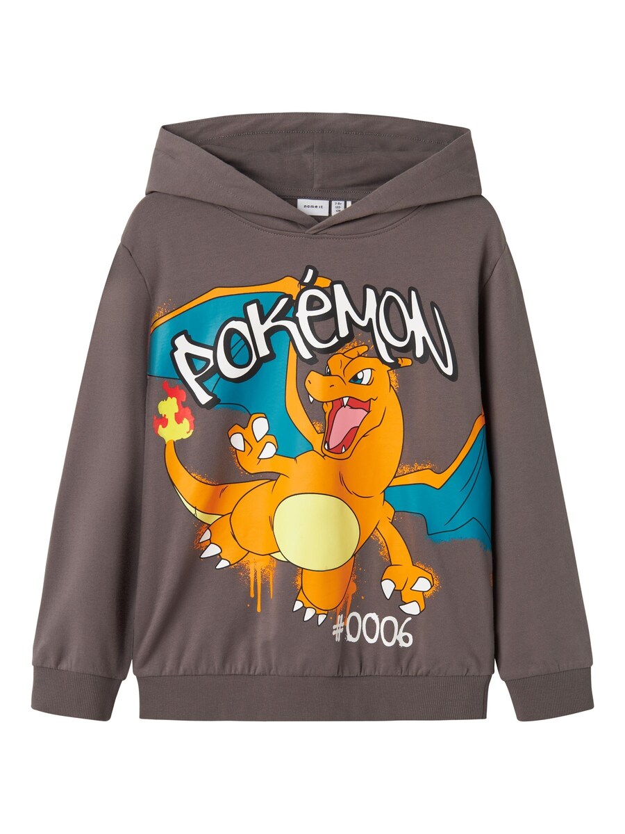 

Толстовка NAME IT Pokémon, серо-коричневый