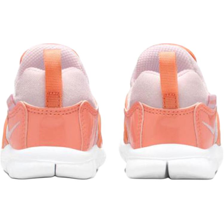 Низкие износостойкие кроссовки Dynamo Free для младенцев и малышей Nike, оранжевый/фиолетовый — фото 4