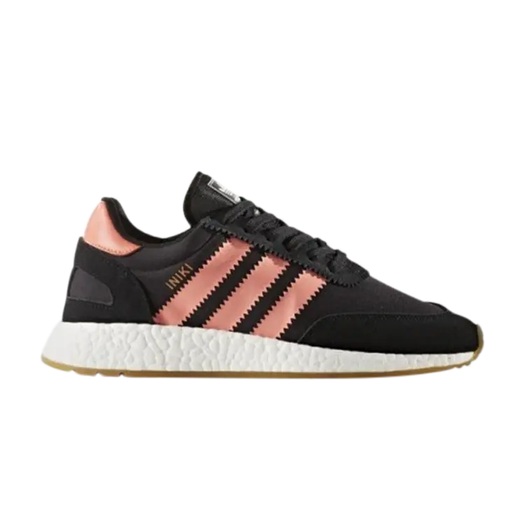 Кроссовки Adidas Wmns Iniki Runner 'Semi Flash Orange', черный