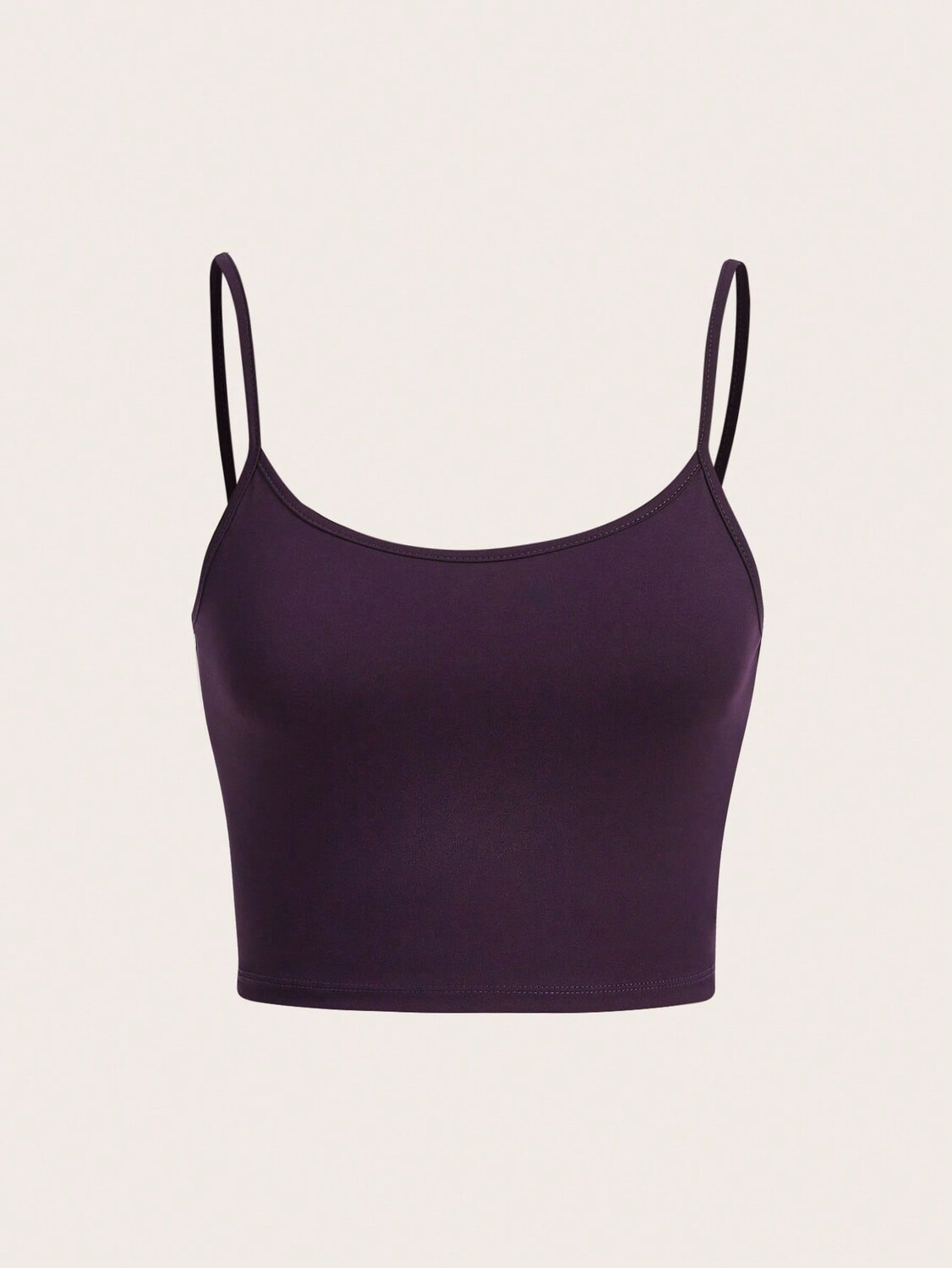 

SHEIN BASICS однобортный топ, однотонный, фиолетовый