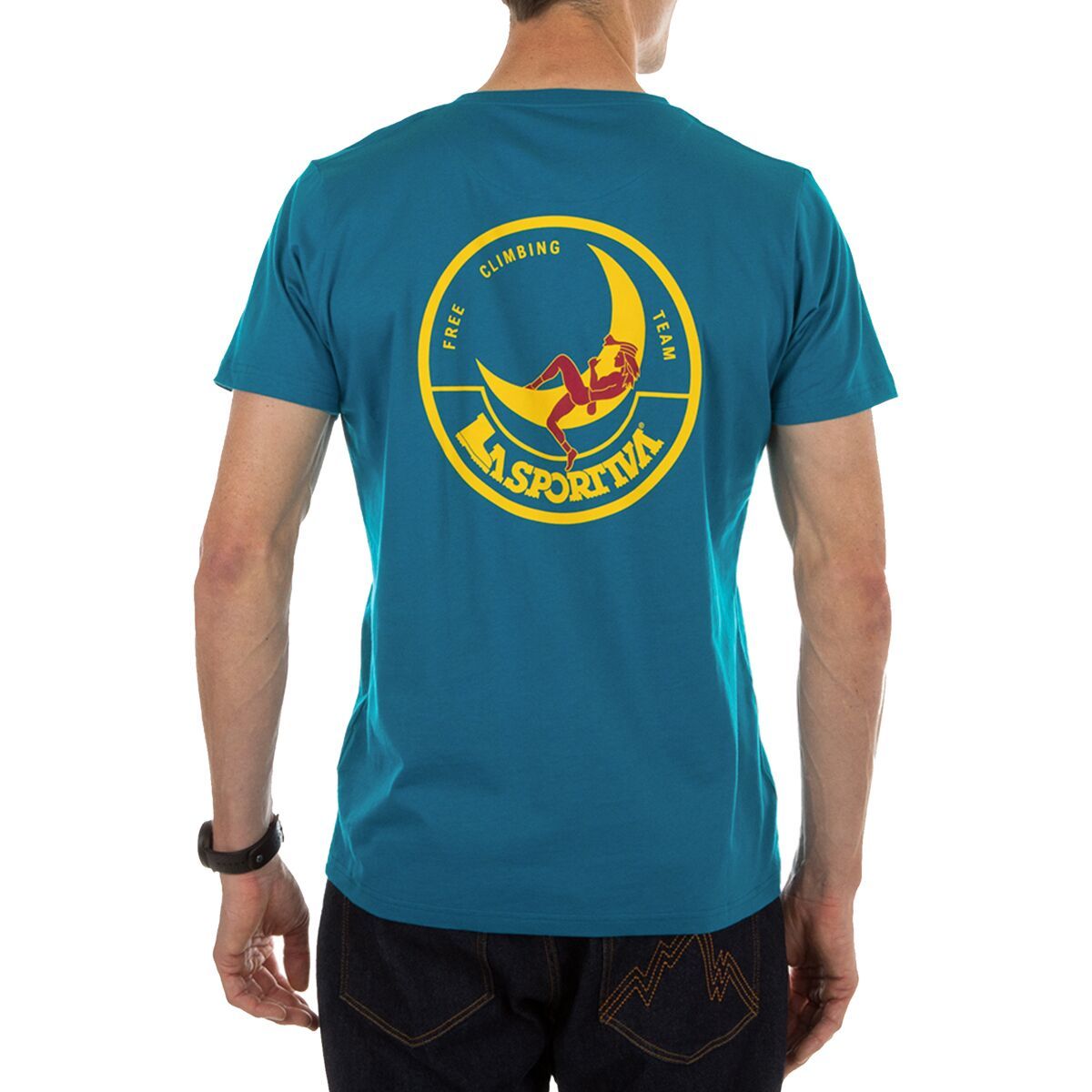 

Футболка Climbing on the moon La Sportiva, мультиколор