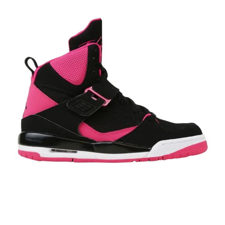 

Кроссовки Air Jordan Jordan Flight 45 High IP GS 'Black Vivid Pink', черный