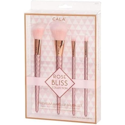 

Набор кистей для макияжа Rose Bliss Premium, 4 шт. — упаковка из 4 шт Cala