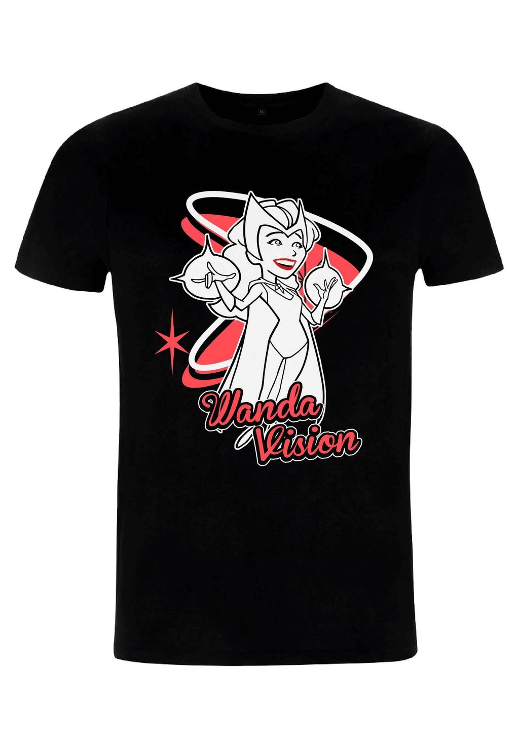 

Футболка с принтом WANDAVISION WANDA SPECIAL UNISEX Marvel, черный