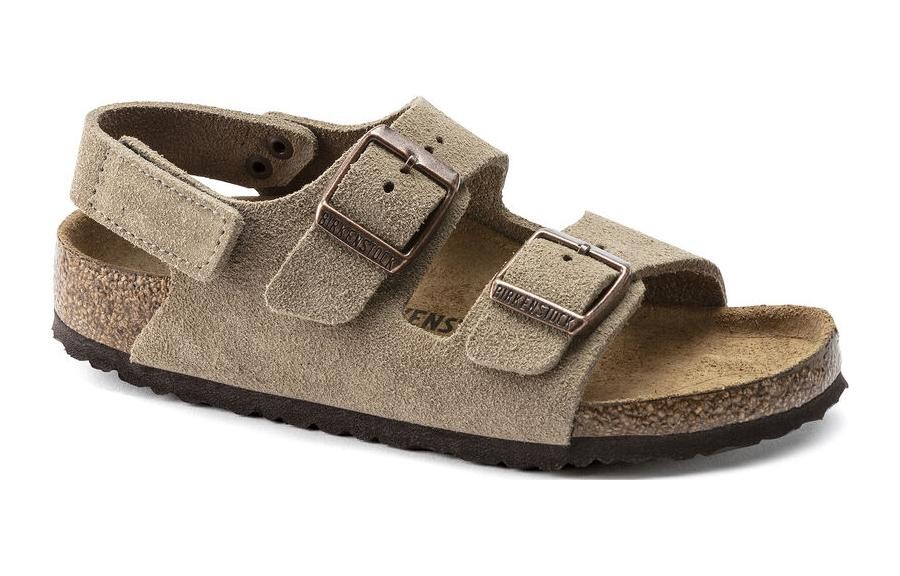Детские сандалии Kids Taupe Birkenstock, коричневый — фото 2