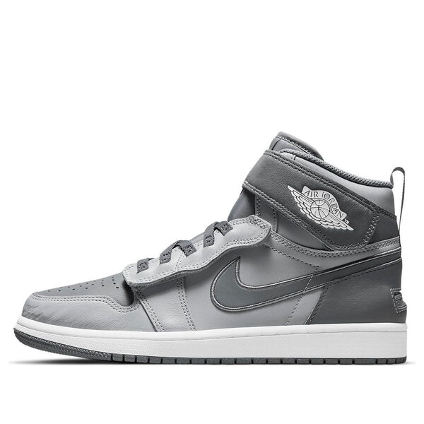 

Кроссовки 1 высокие flyease Air Jordan, серый