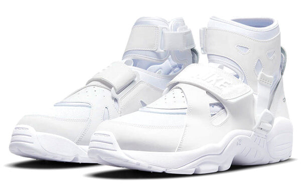 Кроссовки comme des garcons homme plus x air carnivore Nike, белый — фото 4