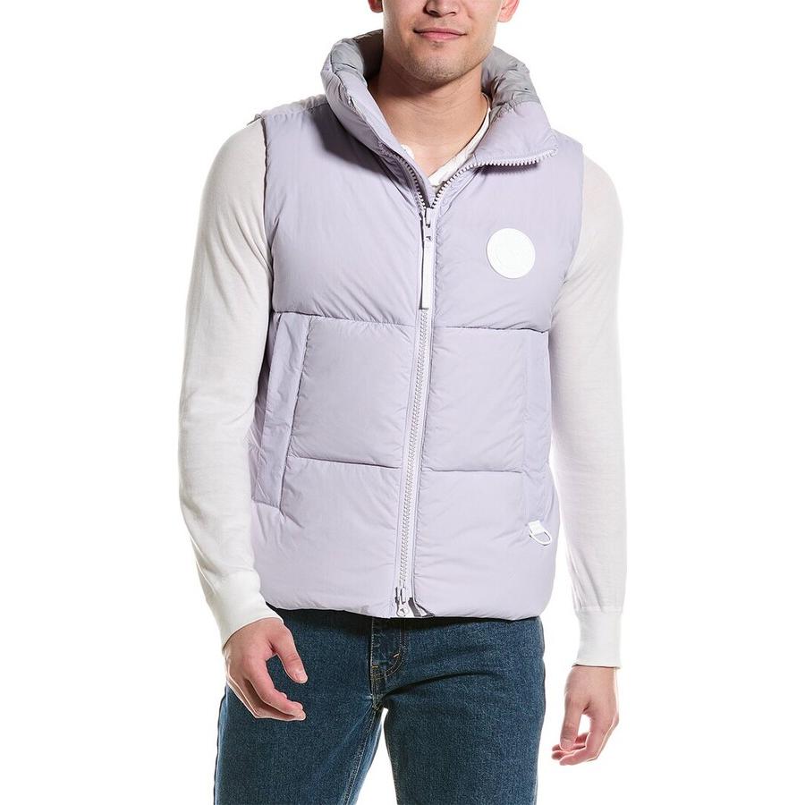 Весенне-летняя коллекция PASTELS 2022 Жилет мужской Сиреневый Canada Goose — фото 4