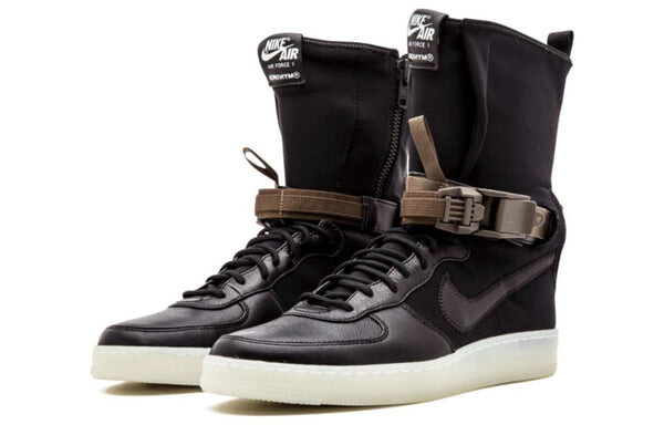 Кроссовки аббревиатура x lab air force downtown 1 hi sp Nike, черный — фото 2