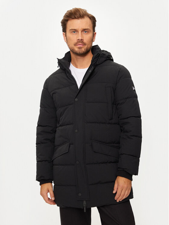 

Пуховик стандартного кроя 505035 544586 Karl Lagerfeld, черный