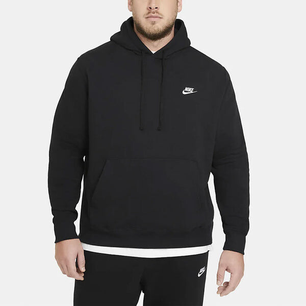 Толстовка Nike MENS Sportswear Club Fleece Sports Black, черный — фото 4