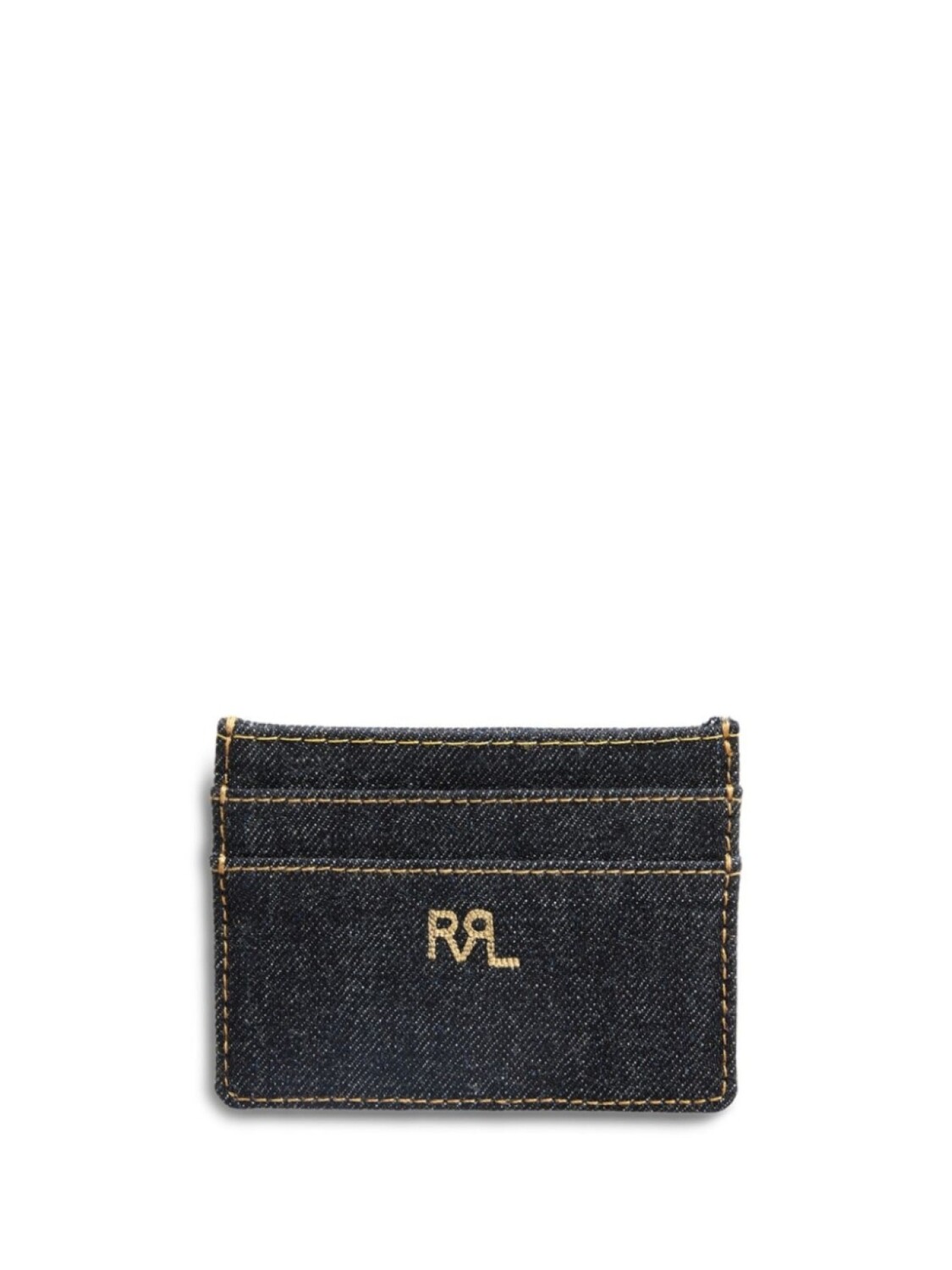 

Джинсовый картхолдер с логотипом Ralph Lauren RRL, синий