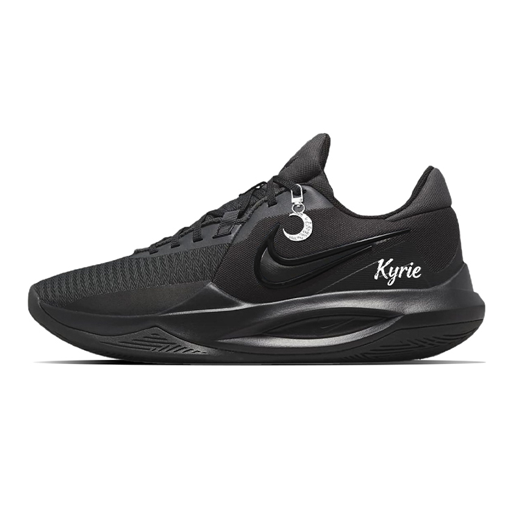 

Nike Precision 6 баскетбольные кроссовки мужские Low top Black