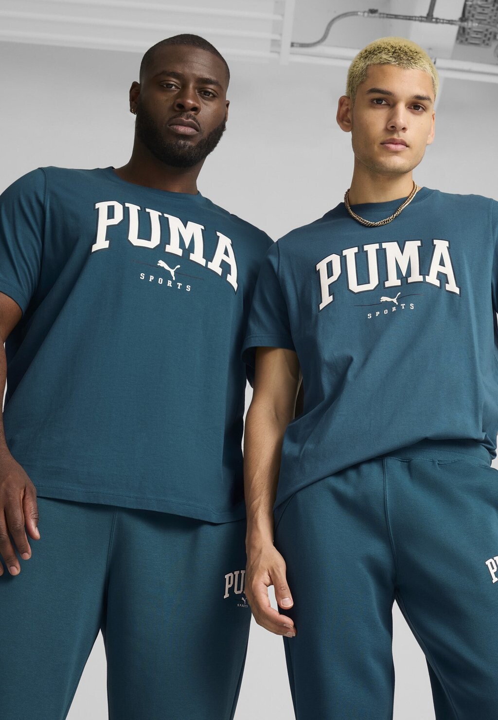 

Футболки с принтом SQUAD TEE Puma, зеленый
