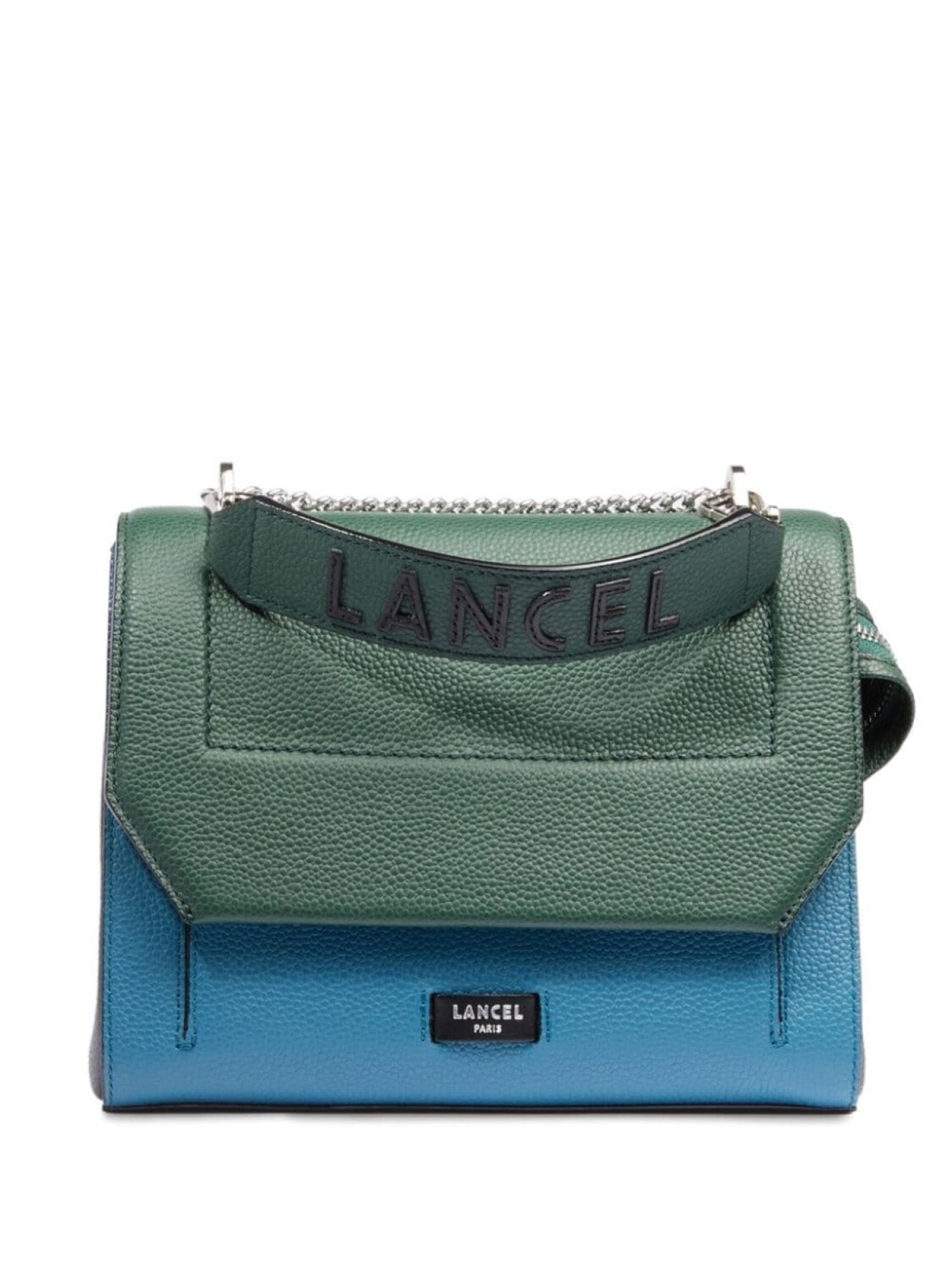 

Lancel сумка среднего размера с клапаном, синий