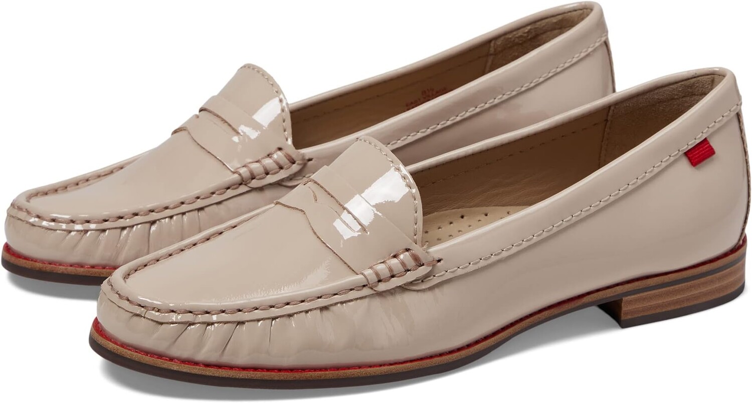 Лоферы East Village Marc Joseph New York, цвет Nude Patent