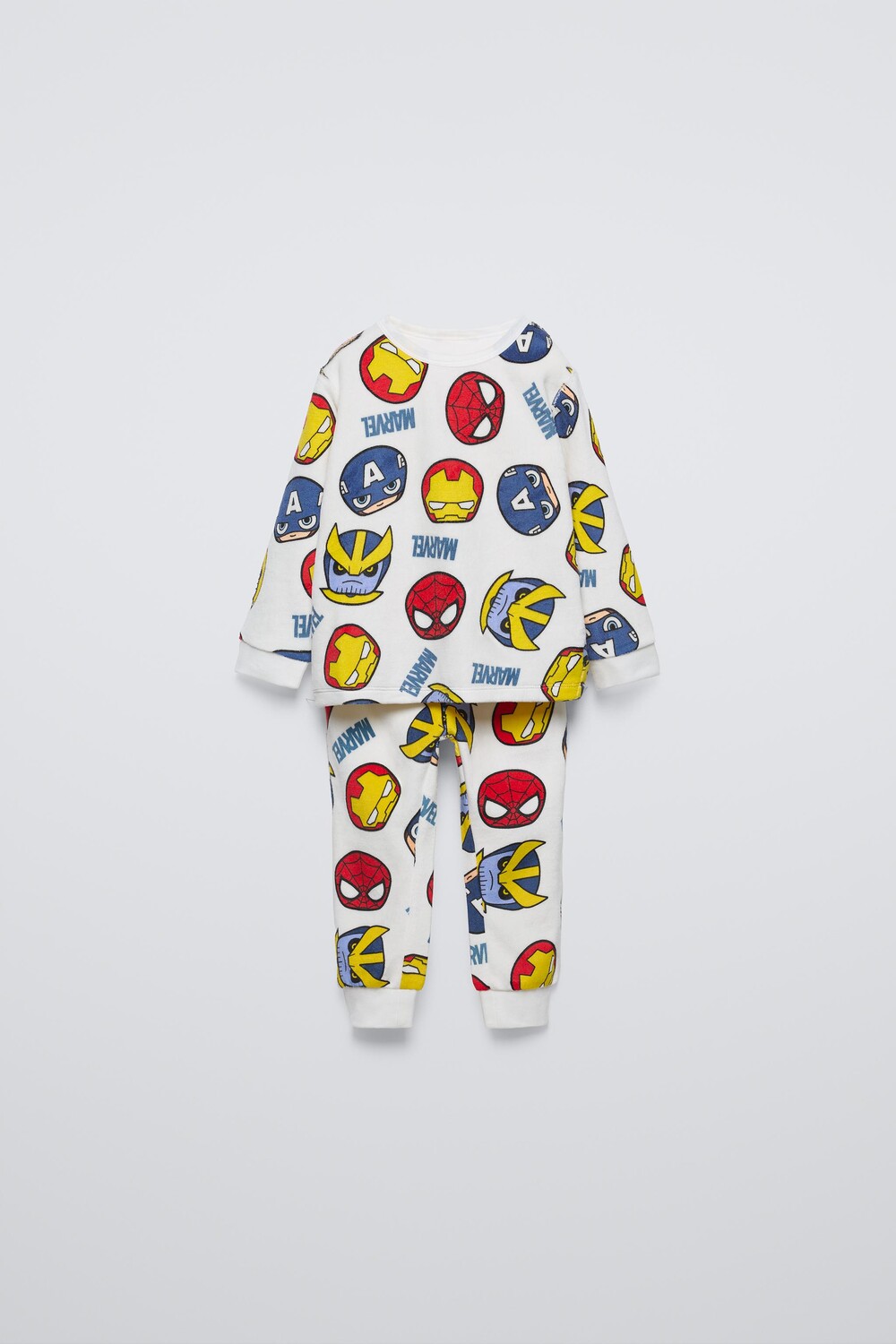 

2-6 лет/пижама мстители marvel comics ZARA, экрю