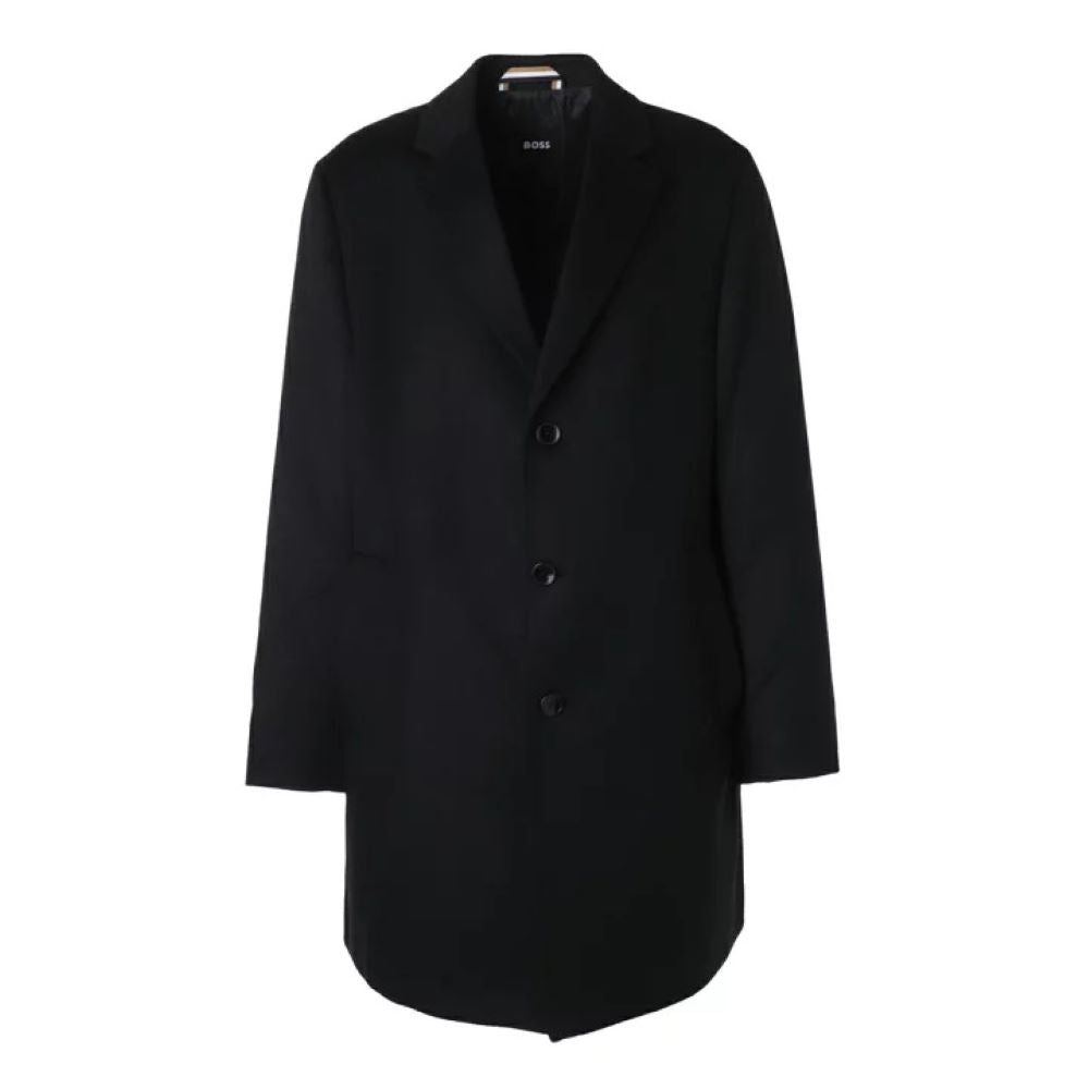 

Шерстяное пальто Hugo Boss Men's H Jared 244, черное