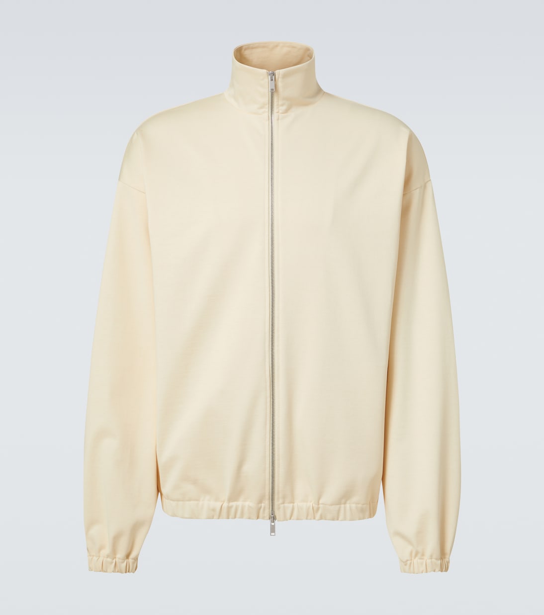 

Толстовка на молнии из хлопковой смесовой ткани Jil Sander, Raw Cotton