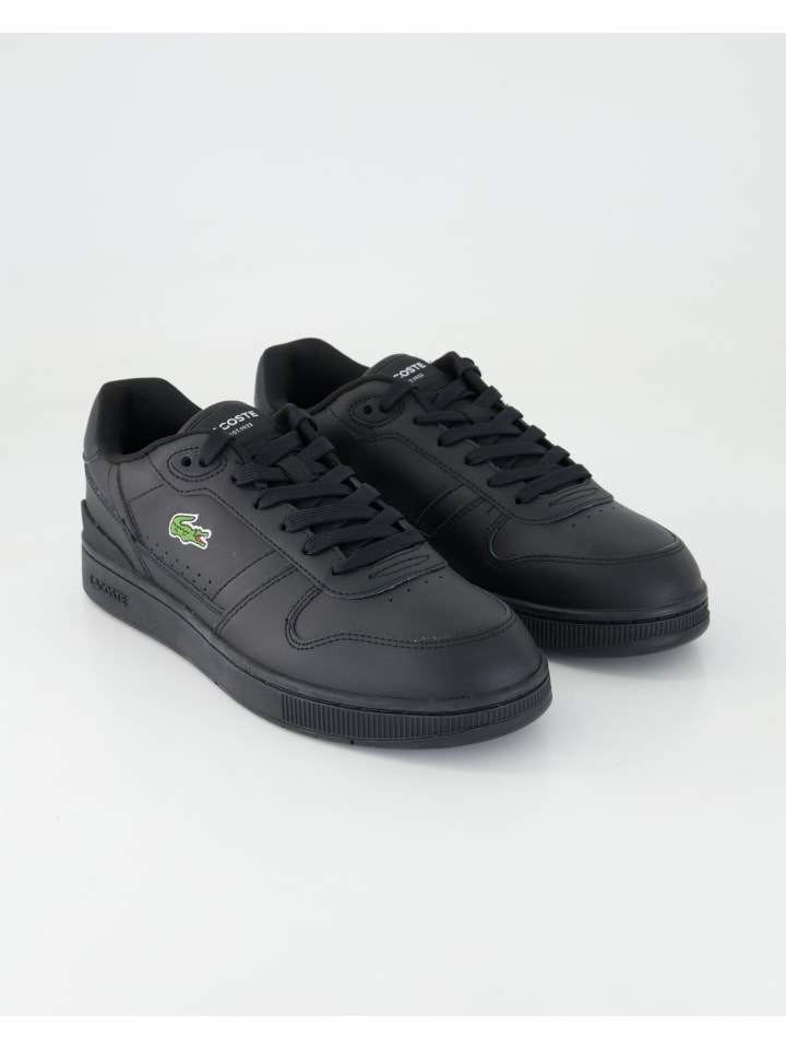 

Кроссовки на шнуровке Lacoste, черный